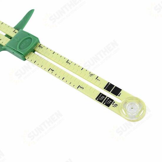 5 In 1 Sliding Gauge Measuring Sewing Tool Caliper Multi-Function Quilting Craft Tool 5 In 1 Sliding Gauge Measuring Sewing Tool Caliper Multi-Function Quilting Craft Tool
