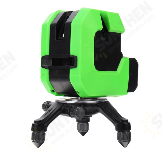 5 Lines USB Laser Level 360° Rotatable Self-Leveling Indoor Outdoor Green Light Horizontal Vertical Measuring Instruments