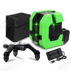 5 Lines USB Laser Level 360° Rotatable Self-Leveling Indoor Outdoor Green Light Horizontal Vertical Measuring Instruments 5 Lines USB Laser Level 360° Rotatable Self-Leveling Indoor Outdoor Green Light Horizontal Vertical Measuring Instruments