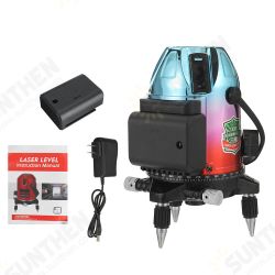 5-line Green Light Laser Level 360° Electroplating Multi-color Shell Laser Level with Base 5-line Green Light Laser Level 360° Electroplating Multi-color Shell Laser Level with Base