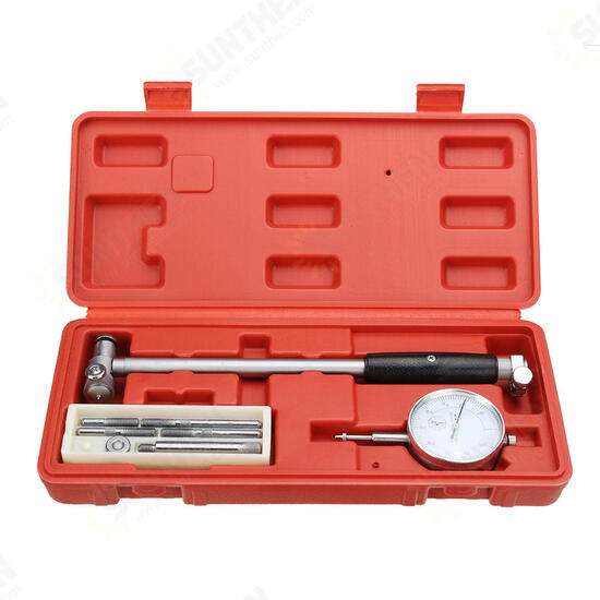 50-160mm/0.01mm Metric Dial Bore Gauge Cylinder Internal Small Inside Measuring Probe Gage Test Dial Indicator Measuring Tools