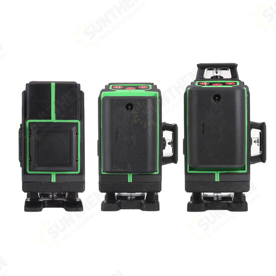 8/12/16 Line 360° 4D Horizontal Vertical Cross Green Light Laser Level Self-Leveling Measure Super Powerful Laser Beam