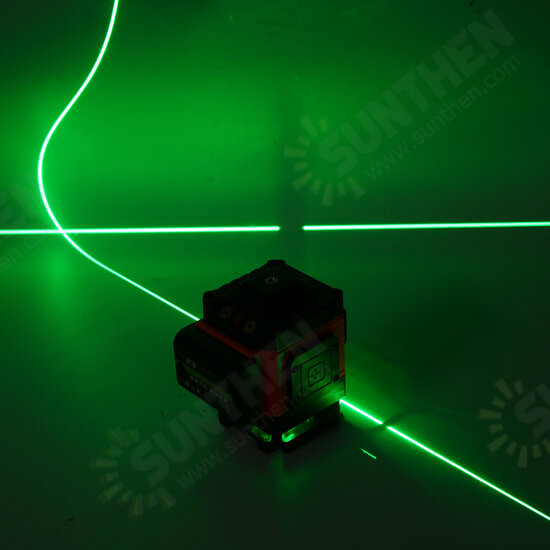 8/12/16 Line 360° Green Light Laser Level Horizontal Vertical Cross App Control