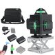 8/12/16 Line 360° Rotary Green Laser Level Self Leveling Cross Measure Tool Set 8/12/16 Line 360° Rotary Green Laser Level Self Leveling Cross Measure Tool Set