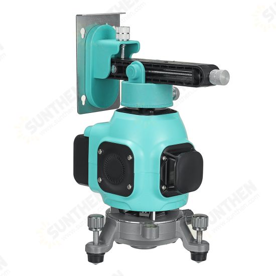 8/12/16 Line 360° Rotary Leveling Cross Measure Tool Green Laser Level Tool Kit with 2pcs Batteries 8/12/16 Line 360° Rotary Leveling Cross Measure Tool Green Laser Level Tool Kit with 2pcs Batteries