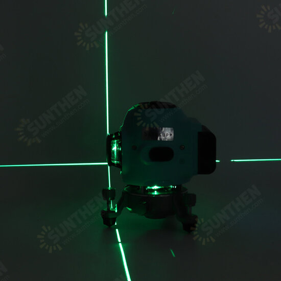 8/12/16 Line 360° Rotary Leveling Cross Measure Tool Green Laser Level Tool Kit with 2pcs Batteries 8/12/16 Line 360° Rotary Leveling Cross Measure Tool Green Laser Level Tool Kit with 2pcs Batteries