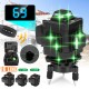 8/12/16 Line Laser Level Green Light Auto Self Leveling Cross 360° Measuring