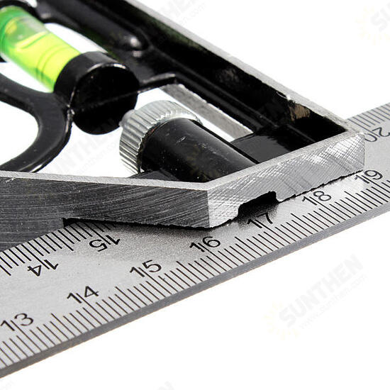 Adjustable 300mm Engineer Combination Try Square Set Right Angle Guide Adjustable 300mm Engineer Combination Try Square Set Right Angle Guide