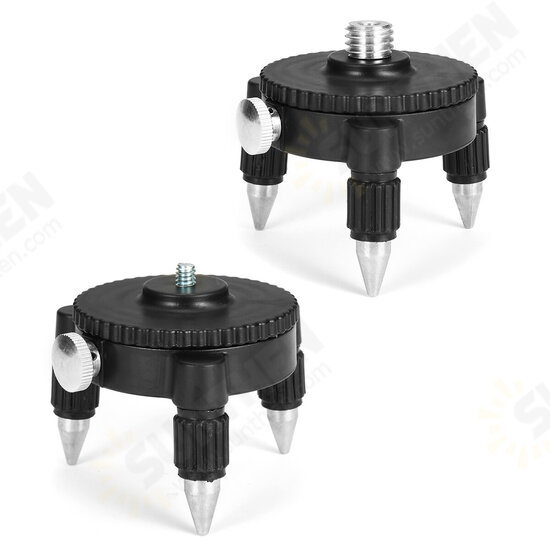 Adjustment 360° Rotation Holder Rotary Base For 1/4 or 5/8 inch Laser Level Line