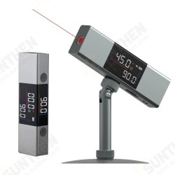 LI1 2 In 1 Dual Laser Protractor Digital Level Ruler Rechargeable 360° Arbitrary Angle Cast Line Measurement LI1 2 In 1 Dual Laser Protractor Digital Level Ruler Rechargeable 360° Arbitrary Angle Cast Line Measurement