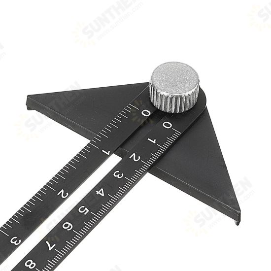 0-250MM ABS Contour Gauge 3X25CM Three-fold Ruler Triangle Positioner Adjustable Contour Gauge Contourgauge with Lock