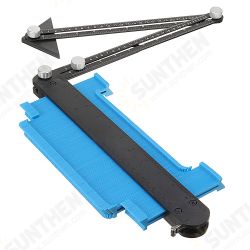 0-250MM ABS Contour Gauge 3X25CM Three-fold Ruler Triangle Positioner Adjustable Contour Gauge Contourgauge with Lock 0-250MM ABS Contour Gauge 3X25CM Three-fold Ruler Triangle Positioner Adjustable Contour Gauge Contourgauge with Lock