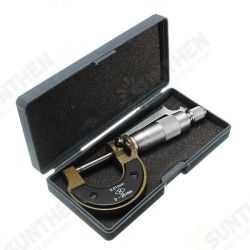 0-25mm 0.01mm Metric Diameter Micrometer Gauge Caliper Tool 0-25mm 0.01mm Metric Diameter Micrometer Gauge Caliper Tool