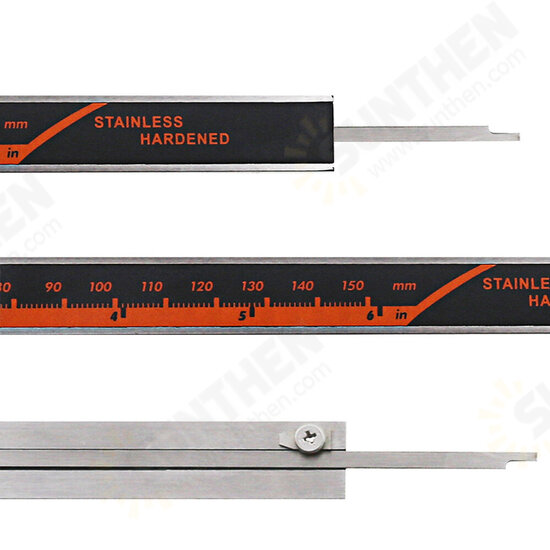 150mm Stainless Steel LCD Screen Display Digital Caliper 6 Inch Fraction / MM / Inch High Prec 150mm Stainless Steel LCD Screen Display Digital Caliper 6 Inch Fraction / MM / Inch High Prec