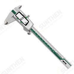 Digital Stainless Steel Caliper 150mm 6 Inches Inch/Metric/Fractions Conversion 0.01mm Resolution with Box Digital Stainless Steel Caliper 150mm 6 Inches Inch/Metric/Fractions Conversion 0.01mm Resolution with Box