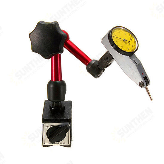 Mini Flexible Magnetic Base Holder Stand Tool for Dial Indicator Test