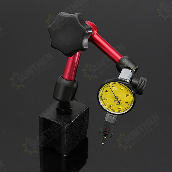 Mini Flexible Magnetic Base Holder Stand Tool for Dial Indicator Test