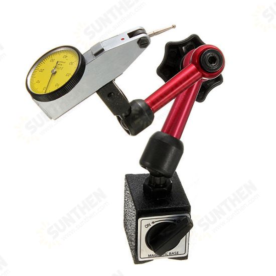 Mini Flexible Magnetic Base Holder Stand Tool for Dial Indicator Test