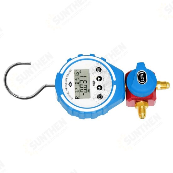 DBF-L-03L Pressure Gauge Refrigeration Digital Manifold Tester Vacuum Pressure Meter HVAC Temperature Tester Freon Pressure Gauge