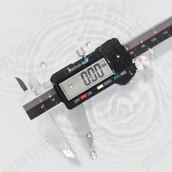 CA2 Digital Caliper 150mm 6 inch LCD Digital Screen Electronic Vernier Calipers Micrometer Accuracy Measuring Tool IP54 Waterproof CA2 Digital Caliper 150mm 6 inch LCD Digital Screen Electronic Vernier Calipers Micrometer Accuracy Measuring Tool IP54 Waterproof