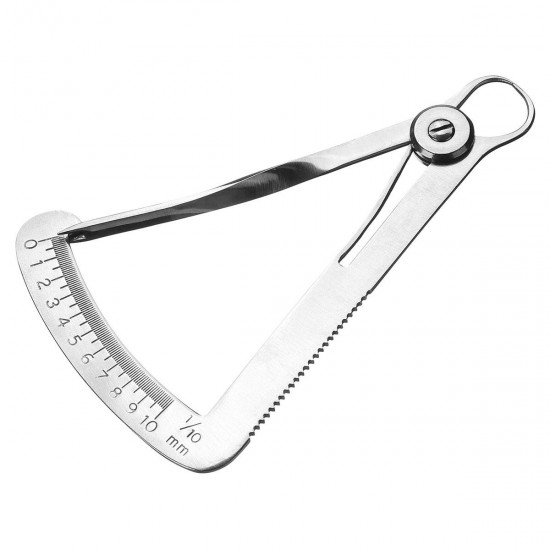 Degree Gauge Jewelry Inside Caliper 10mm Thickness Measuring Capacity Stainless 4inch Thickness Gauge