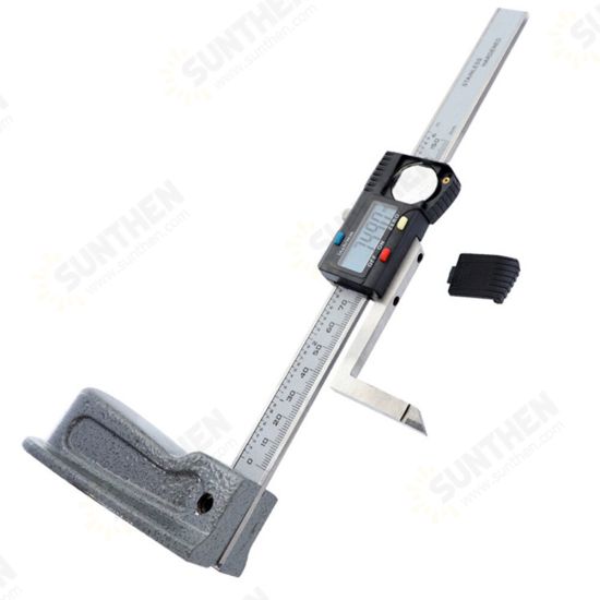 Digital Height Gauge 0-150mm 0.01mm Mini Stainless Steel Electronics Marking Gauge Measure Scriber Vernier Caliper