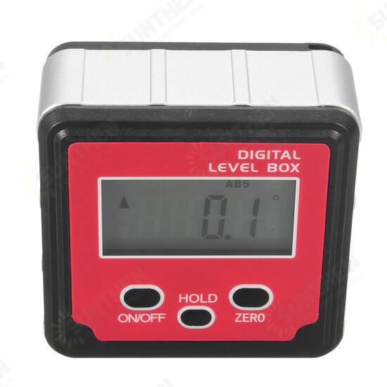 Digital Inclinometer Spirit Level Box Protractor Angle Finder Gauge Meter Bevel