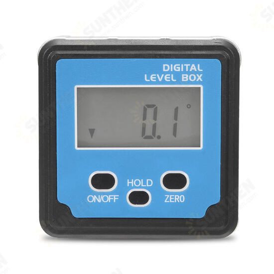 Digital Inclinometer Spirit Level Box Protractor Angle Finder Gauge Meter Bevel