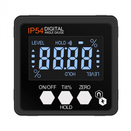 4*90° Updated Precision Digital Protractor Inclinometer Level Box Digital Angle Finder Bevel Box With Magnet Base