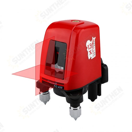 FC-435 2 Red Laser level Cross Line 1 Point Horizonatal Vertival 360 Rotary Self- Leveling