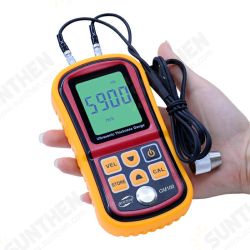 GM100 Digital LCD Display Ultrasonic Thickness Gauge Metal Testering Measuring Instruments 1.2 to 200MM Sound Velocity Meter GM100 Digital LCD Display Ultrasonic Thickness Gauge Metal Testering Measuring Instruments 1.2 to 200MM Sound Velocity Meter