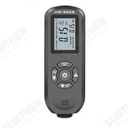 HW-300S 0-2000UM Coating Thickness Gauge Car Paint Electroplated Metal Coating Thickness Tester Meter HW-300S 0-2000UM Coating Thickness Gauge Car Paint Electroplated Metal Coating Thickness Tester Meter