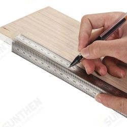 High-Precision Scale Ruler T-Type Hole Ruler Stainless Woodworking Scribing Mark Line Gauge Carpenter Measuring Tool High-Precision Scale Ruler T-Type Hole Ruler Stainless Woodworking Scribing Mark Line Gauge Carpenter Measuring Tool