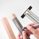 High-Precision Scale Ruler T-Type Hole Ruler Stainless Woodworking Scribing Mark Line Gauge Carpenter Measuring Tool High-Precision Scale Ruler T-Type Hole Ruler Stainless Woodworking Scribing Mark Line Gauge Carpenter Measuring Tool