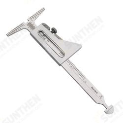 High Precision Welding Taper Feeler Gauge Gage Durable Stainless Steel Depth Ruler Manual Welding Measurement Tool High Precision Welding Taper Feeler Gauge Gage Durable Stainless Steel Depth Ruler Manual Welding Measurement Tool