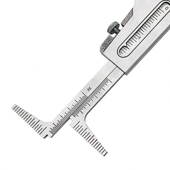 High Precision Welding Taper Feeler Gauge Gage Durable Stainless Steel Depth Ruler Manual Welding Measurement Tool