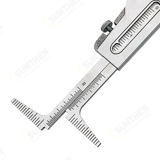 High Precision Welding Taper Feeler Gauge Gage Durable Stainless Steel Depth Ruler Manual Welding Measurement Tool