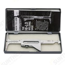 High Precision Welding Taper Feeler Gauge Gage Durable Stainless Steel Depth Ruler Manual Welding Measurement Tool High Precision Welding Taper Feeler Gauge Gage Durable Stainless Steel Depth Ruler Manual Welding Measurement Tool