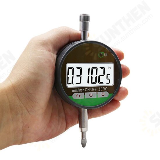 IP54 Oil-proof Digital Micrometer 0.001mm Electronic Micrometer Metric/Inch 0-12.7mm /0.5inchPrecision Dial Indicator Gauge Met