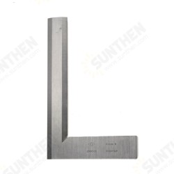 Knife Edge Square Ruler 0 Grade 90° Right Angle Ruler Engineer Measuring Tool 50x32mm 63x40mm 300x200mm 250x160mm