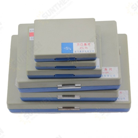 Knife Edge Square Ruler 0 Grade 90° Right Angle Ruler Engineer Measuring Tool 50x32mm 63x40mm 300x200mm 250x160mm Knife Edge Square Ruler 0 Grade 90° Right Angle Ruler Engineer Measuring Tool 50x32mm 63x40mm 300x200mm 250x160mm