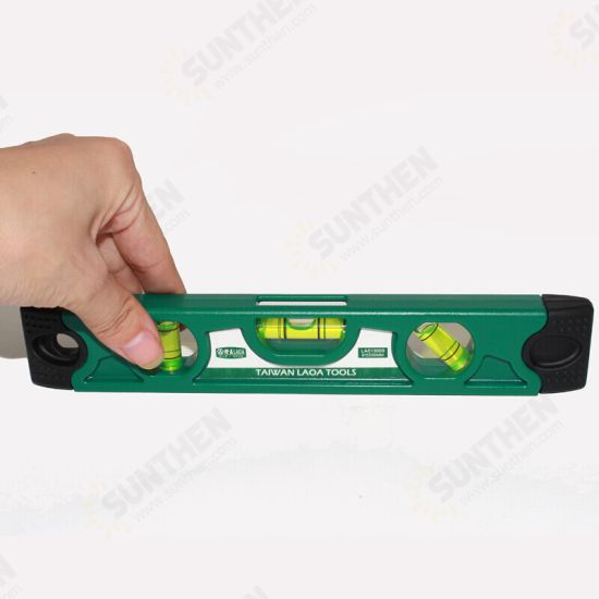 LA513009 230MM Digital Laser Level Ruler Spirit Level Angle Gauge Finder Horizontal Vertical Cross Line Laser Leveler Measuring Tape