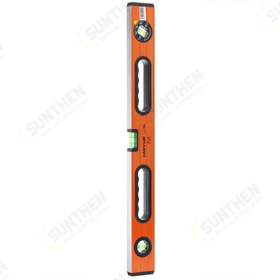 600mm High Precision Spirit Level Magnetic High Bearing Ruler Lever Bubbles Horizontal Ruler Level