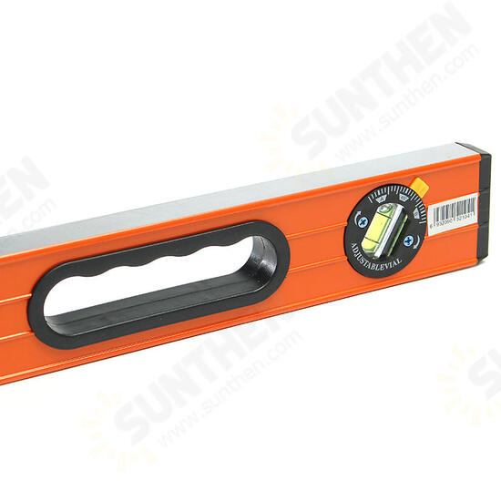 600mm High Precision Spirit Level Magnetic High Bearing Ruler Lever Bubbles Horizontal Ruler Level