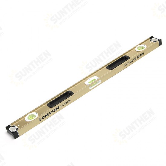800mm High Precision Spirit Level Magnetic High Bearing Ruler Lever Bubbles Horizontal Ruler Level