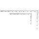 300mm/600mm 90 Degree Stainless Steel Square Ruler 300mm/600mm 90 Degree Stainless Steel Square Ruler