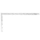 300mm/600mm 90 Degree Stainless Steel Square Ruler 300mm/600mm 90 Degree Stainless Steel Square Ruler