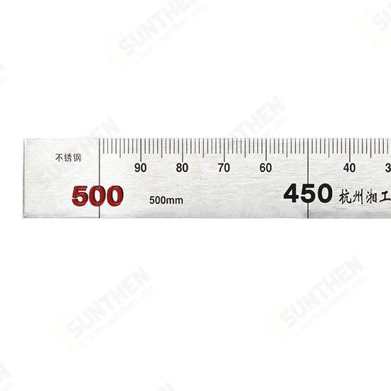 300mm/600mm 90 Degree Stainless Steel Square Ruler