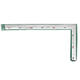 300mm/600mm 90 Degree Stainless Steel Square Ruler