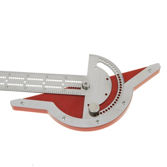 Measuring Angle Ruler Durable Hot Carpenter Edge Rule Woodworking Protractor Measure Tools